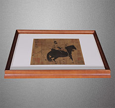 南澳书画装裱配框服务案例